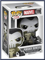 Punisher (Nemesis) from Marvel - Marvel Universe Pop! manufactured by Funko [Front]