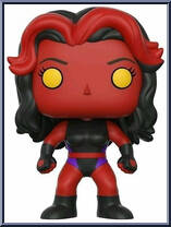 Red She-Hulk from Marvel - Marvel Universe Pop! manufactured by Funko [Loose]