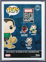 Sandman from Marvel - 80 Years Pop! manufactured by Funko [Back]
