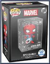 Spider-Man (Silver Metallic) from Marvel - Pop! Die-Cast manufactured by Funko [Front]