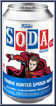 Spider-Man (Zombie Hunter) from Marvel - Soda manufactured by Funko [Front]