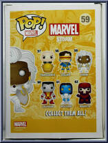 Storm (Glows in the Dark) from Marvel - Marvel Universe Pop! manufactured by Funko [Back]