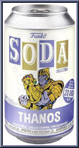 Thanos from Marvel - Soda manufactured by Funko [Front]