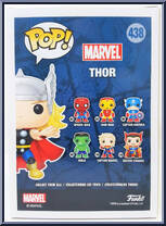 Thor (Classic) from Marvel - Marvel Universe Pop! manufactured by Funko [Back]