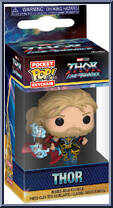 Thor (Love and Thunder) from Marvel - Pop! Keychains manufactured by Funko [Front]