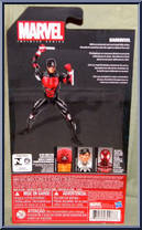 Armored Daredevil from Marvel - Infinite Series - Wave 6 manufactured by Hasbro [Back]