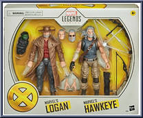 Old Man Logan / Old Man Hawkeye from Marvel Legends - 20th Anniversary X-Men - 2-Packs manufactured by Hasbro [Front]