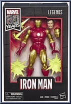 Iron Man from Marvel Legends - 80th Anniversary Series - Basic Series manufactured by Hasbro [Front]