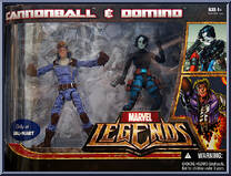 Cannonball / Domino from Marvel Legends - Exclusives manufactured by Hasbro [Front]