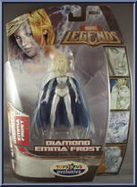 Emma Frost (Clear) from Marvel Legends - Exclusives manufactured by Hasbro [Front]