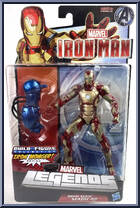 Iron Man (Mark 42) from Marvel Legends - Iron Monger Series manufactured by Hasbro [Front]