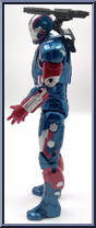 Lieutenant Colonel James Rhodes from Marvel Legends - Iron Monger Series manufactured by Hasbro [Loose]