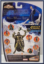 Mr. Fantastic from Marvel Legends - Ronan the Accuser Series manufactured by Hasbro [Back]