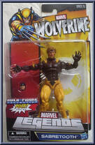 Sabretooth from Marvel Legends - Puck Series manufactured by Hasbro [Front]