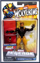Sabretooth from Marvel Legends - Puck Series manufactured by Hasbro [Front]