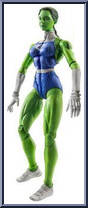 She-Hulk (Fantastic Four Outfit) from Marvel Legends - Exclusives manufactured by Hasbro [Loose]