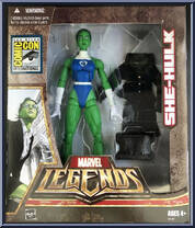 She-Hulk (Fantastic Four Outfit) from Marvel Legends - Exclusives manufactured by Hasbro [Front]