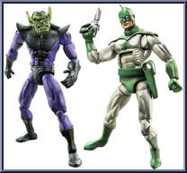 Skrull Soldier / Kree Soldier from Marvel Legends - Twin Packs - Series 2 manufactured by Hasbro [Loose]