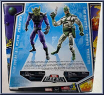 Skrull Soldier / Kree Soldier from Marvel Legends - Twin Packs - Series 2 manufactured by Hasbro [Back]