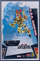 Sunfire (Age of Apocalypse) from Marvel Legends - Exclusives manufactured by Hasbro [Back]
