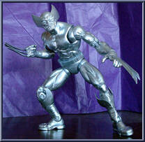 Wolverine (Silver) from Marvel Legends - Exclusives manufactured by Hasbro [Loose]
