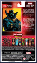 Black Panther from Marvel Legends - Infinite Series - Void Series manufactured by Hasbro [Back]