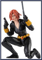 Black Widow from Marvel Legends - Infinite Series - Avengers - Beyond Earth's Mightiest manufactured by Hasbro [Loose]