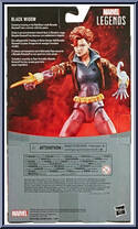 Black Widow (Grey Suit) from Marvel Legends - Infinite Series - Exclusives manufactured by Hasbro [Back]