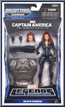 Black Widow from Marvel Legends - Infinite Series - Mandroid Series manufactured by Hasbro [Front]