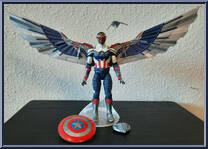 Captain America (Flight Gear) [Build-A-Figure] from Marvel Legends - Infinite Series - Captain America Series manufactured by Hasbro [Loose]