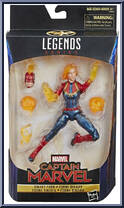 Captain Marvel (Binary Form) from Marvel Legends - Infinite Series - Exclusives manufactured by Hasbro [Front]