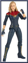 Captain Marvel from Marvel Legends - Infinite Series - Totally Awesome Hulk Series manufactured by Hasbro [Loose]