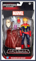 Captain Marvel from Marvel Legends - Infinite Series - Odin Series manufactured by Hasbro [Front]