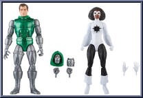 Captain Marvel vs. Doctor Doom from Marvel Legends - Infinite Series - Avengers - Beyond Earth's Mightiest manufactured by Hasbro [Loose]