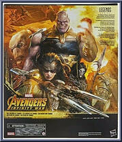 Children of Thanos from Marvel Legends - Infinite Series - Exclusives manufactured by Hasbro [Back]