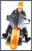 Ghost Rider (Danny Ketch) and Bike Action Figure