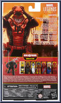 Daredevil from Marvel Legends - Infinite Series - Mindless One Series manufactured by Hasbro [Back]