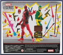 Deadpool / Bob, Agent of Hydra from Marvel Legends - Infinite Series - Multi-Packs manufactured by Hasbro [Back]