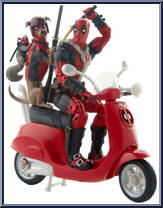 Deadpool Corps (Scooter / Dogpool / Squirrelpool) from Marvel Legends - Infinite Series - Vehicles manufactured by Hasbro [Loose]