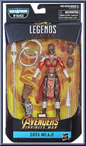 Dora Milaje from Marvel Legends - Infinite Series - M'Baku Series manufactured by Hasbro [Front]