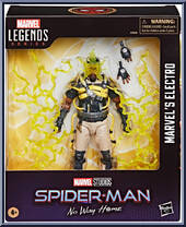 Electro from Marvel Legends - Infinite Series - Spider-Man - No Way Home manufactured by Hasbro [Front]