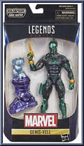 Genis-Vell from Marvel Legends - Infinite Series - Kree Sentry Series manufactured by Hasbro [Front]