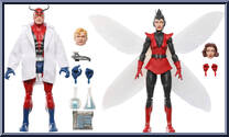 Hank Pym (Giant-Man) / Janet Van Dyne (Wasp) from Marvel Legends - Infinite Series - Avengers - Beyond Earth's Mightiest manufactured by Hasbro [Loose]