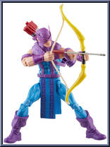 Hawkeye with Sky-Cycle from Marvel Legends - Infinite Series - Avengers - Beyond Earth's Mightiest manufactured by Hasbro [Loose]