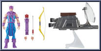 Hawkeye with Sky-Cycle from Marvel Legends - Infinite Series - Avengers - Beyond Earth's Mightiest manufactured by Hasbro [Loose]