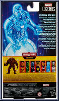 Iron Man (Hologram) from Marvel Legends - Infinite Series - Ursa Major Series manufactured by Hasbro [Back]