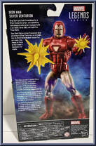 Iron Man (Silver Centurion) from Marvel Legends - Infinite Series - Exclusives manufactured by Hasbro [Back]