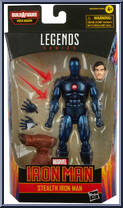 Iron Man (Stealth) from Marvel Legends - Infinite Series - Ursa Major Series manufactured by Hasbro [Front]