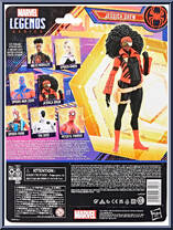 Jessica Drew from Marvel Legends - Infinite Series - Spider-Man - Across the Spider-Verse manufactured by Hasbro [Back]