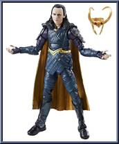 Loki (Movie) from Marvel Legends - Infinite Series - Gladiator Hulk Series manufactured by Hasbro [Loose]